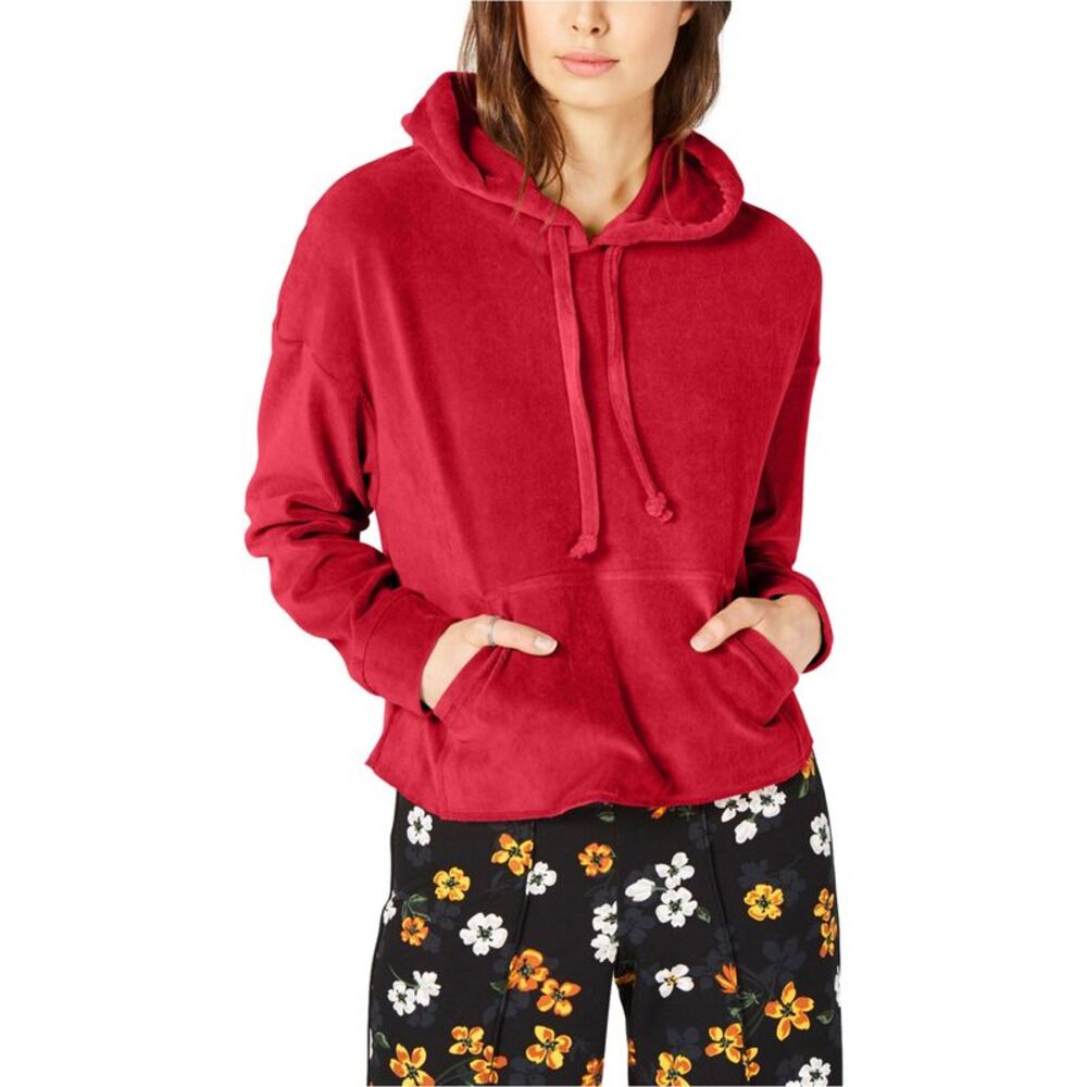 Project 28 Womens Corduroy Hooded Sweatshirt, NWT
